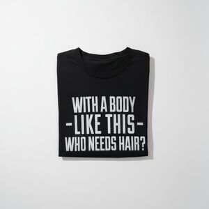 Tultex Black Short Sleeve Tee